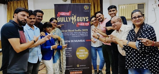 A unique Reality Show  Hum Hain Gully Guys Boys and Girls  Was Launched At The Press Club of Mumbai