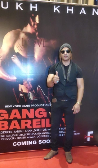 Farukh Khan launched by director Abhishek Dudhaiya who unveils poster of GANG OF BAREILLY