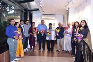 Artist Madhavi Joshi Exhibits Her Solo Show THE CHILDHOOD STORIES At Jehangir Art Gallery
